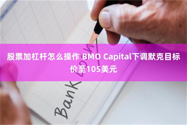 股票加杠杆怎么操作 BMO Capital下调默克目标价至105美元